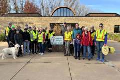 Drain cleaning volunteers