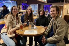 Green Team members at climate trivia