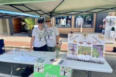 Green Team members at event