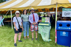 Green Team members at event