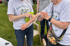 Green Team members at the Ice Cream Social